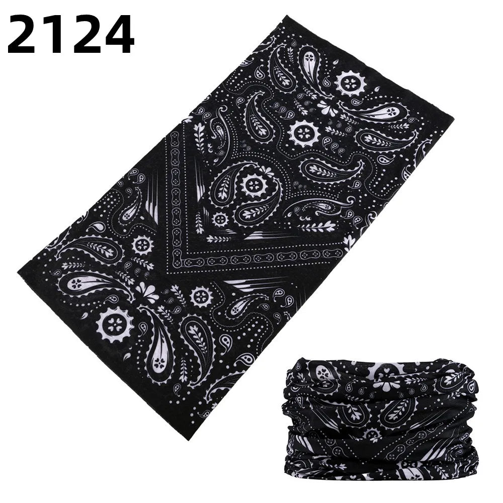 2101Unisex Climbing Hiking Scarf Sport Headwear Bandanas Motorcycle Turban Hand Band Magic Scarves Outdoor Cycling Headband Mask