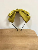 1Pcs Fashion Oversize Solid Bow Hairbands Hair Hoops For Women Girls Party Hair Accessories