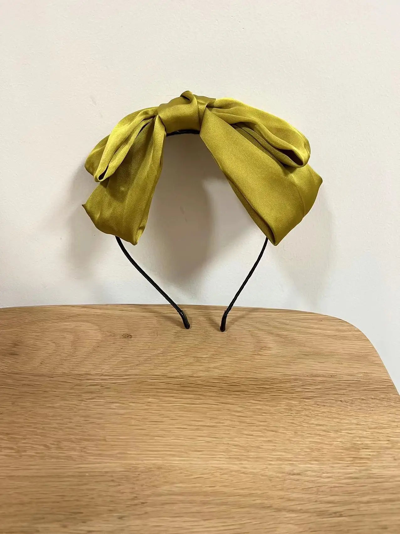 1Pcs Fashion Oversize Solid Bow Hairbands Hair Hoops For Women Girls Party Hair Accessories