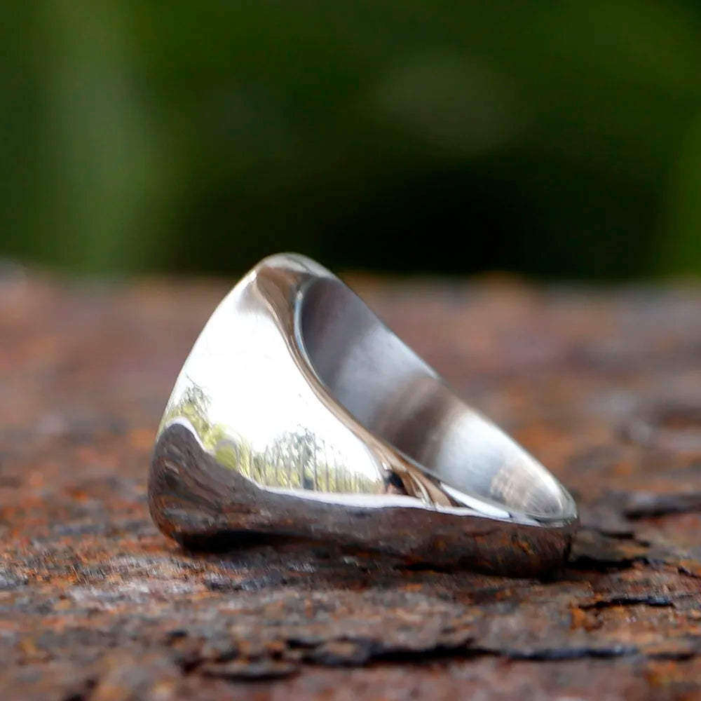 2024 New Fashion 316L Stainless Steel 3D  dragon Head Ring High Polished Men's Animal Jewelry for men gift