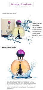 50ml Durable Fresh Citrus Smell Perfume for Ladies High-end Fragrance Long Lasting Light  Orange Flavor