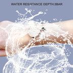 HANNAH MARTIN Brand Classic Women Quartz Watch 36mm Rose Gold Stainless Steel Mesh Strap Japanese Movement Girl Gift Wrist Watch