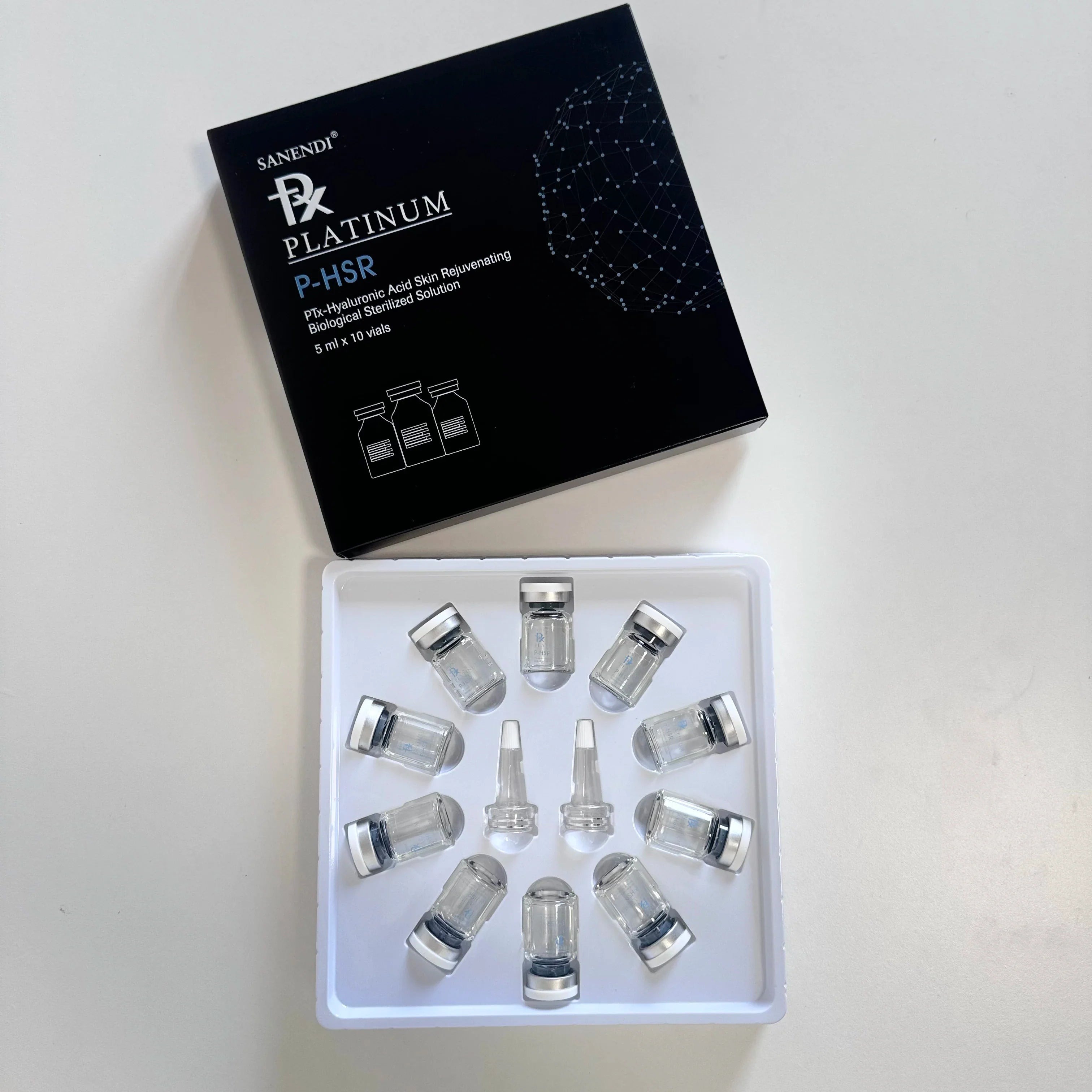 2025 New Korean Hyaluronic Acid Serum Anti-aging Moisturizing Skin Care Repair Essence 5MLx10Vials