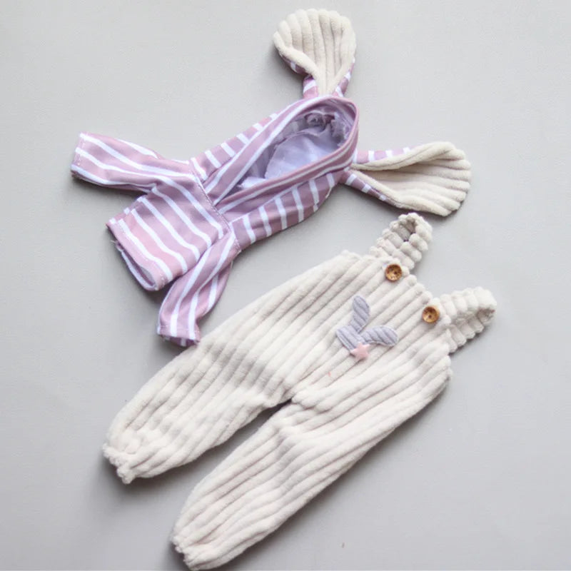 Cartoon Style Clothes Suit for 1/6 Bjd Doll Accesssories for 30cm Baby Doll Dress Up Toys for Children