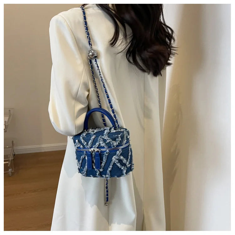 2024 New Designer Single Shoulder Bag Women Fashion Chain Crossbody Bags For Women Brand Ladies Handbags And Purses