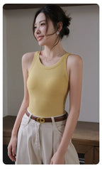 2025 Summer Women Strappy Tank Top Built-in Bra Seamless Wirefree Push Up Y2K Fashion Tube Top Innerwear Outerwear Hot Selling