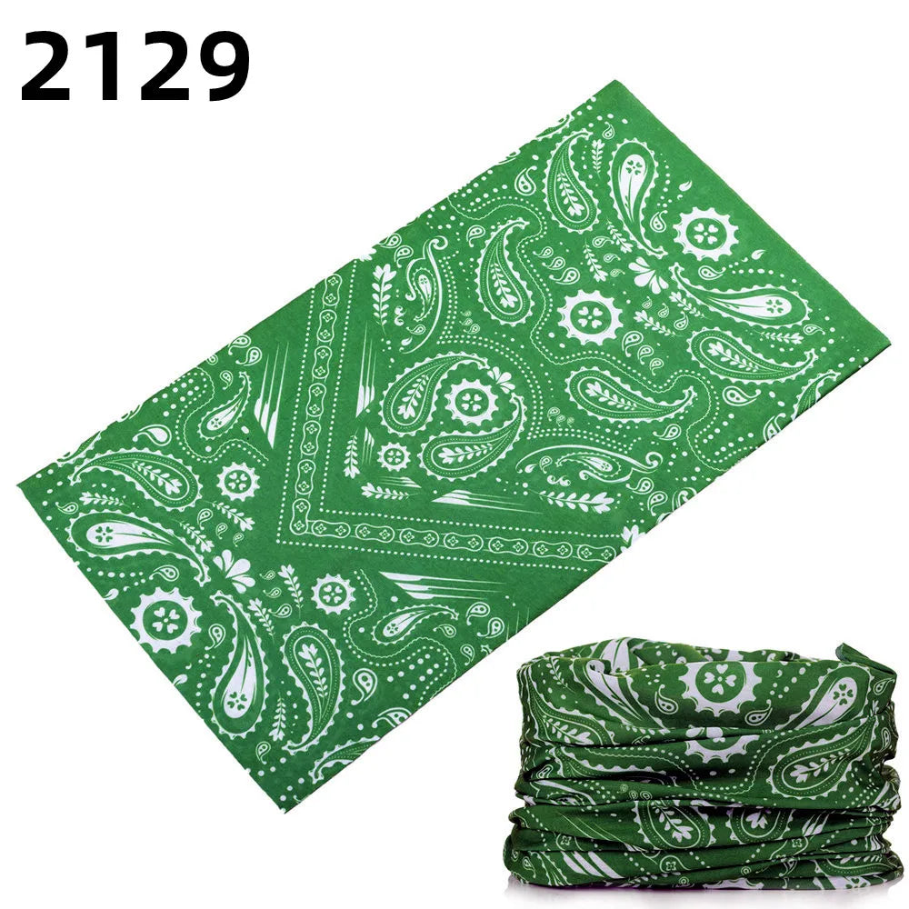 2101Unisex Climbing Hiking Scarf Sport Headwear Bandanas Motorcycle Turban Hand Band Magic Scarves Outdoor Cycling Headband Mask