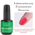 AWStorG15ml 2 IN 1 Crystal Top Coat Transparent Soak Off UV LED Nails Art Manicure Gel Nail Polish Varnishes Primer Function Gel