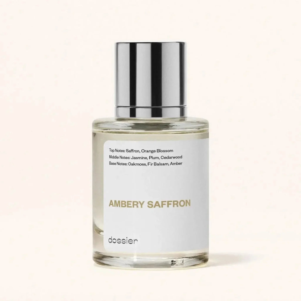 Dossier Ambery Saffron 1.7 Oz (50ml) Eau de Parfum Spray Perfume Fragrance Unisex Perfume Spray NEW IN BOX