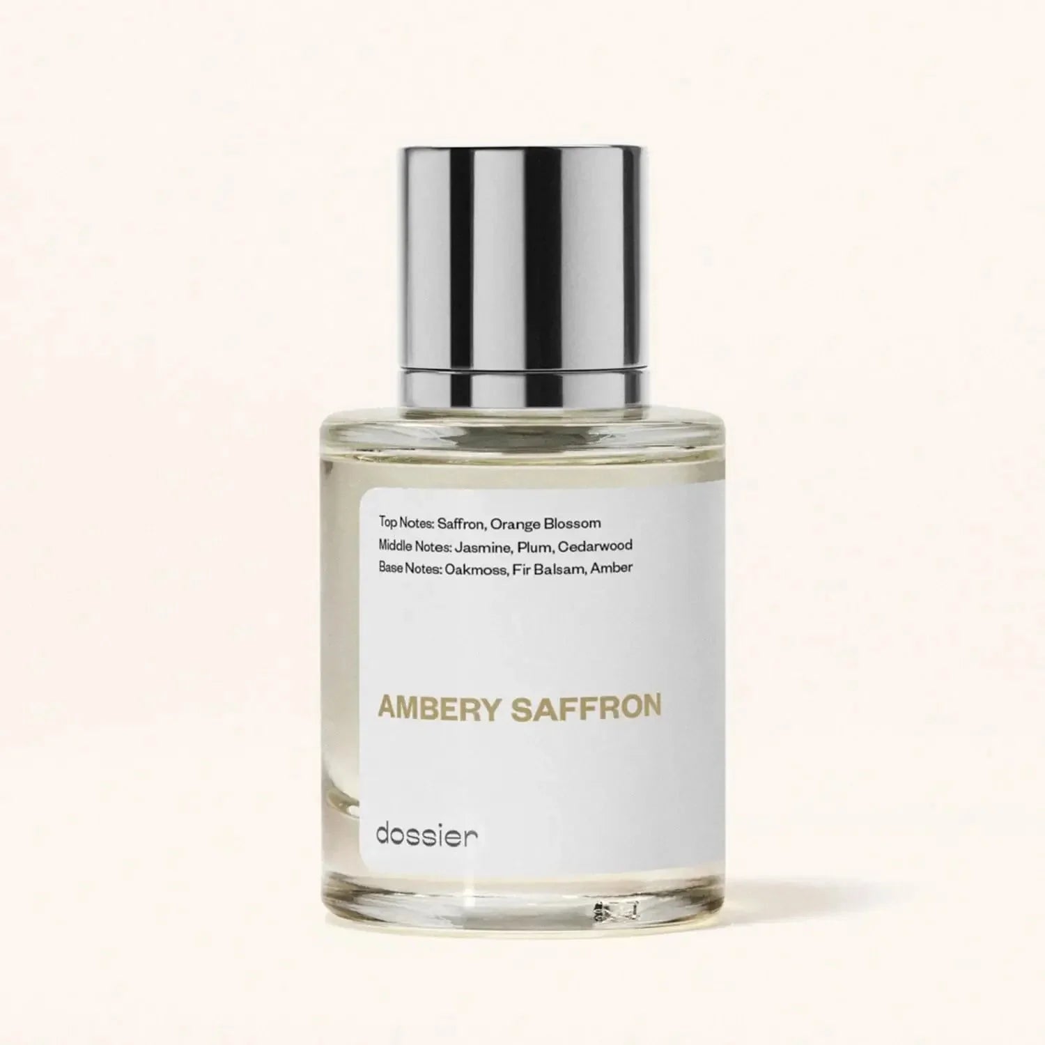 Dossier Ambery Saffron 1.7 Oz (50ml) Eau de Parfum Spray Perfume Fragrance Unisex Perfume Spray NEW IN BOX
