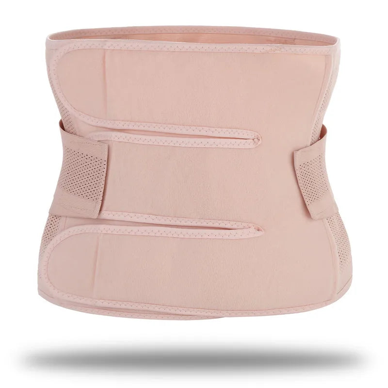 Breathable Adjustable Postpartum Abdominal Belt Cesarean Section Belt Thin Slimming Belt Pregnant Women Body Shaping Girdle