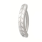 ASTM F136 Titanium PIERC Reverse Curved Clicker Navel Barbell Shiny CZ Sexy Belly Button Rings Bellybutton Sexy Piercing Jewelry