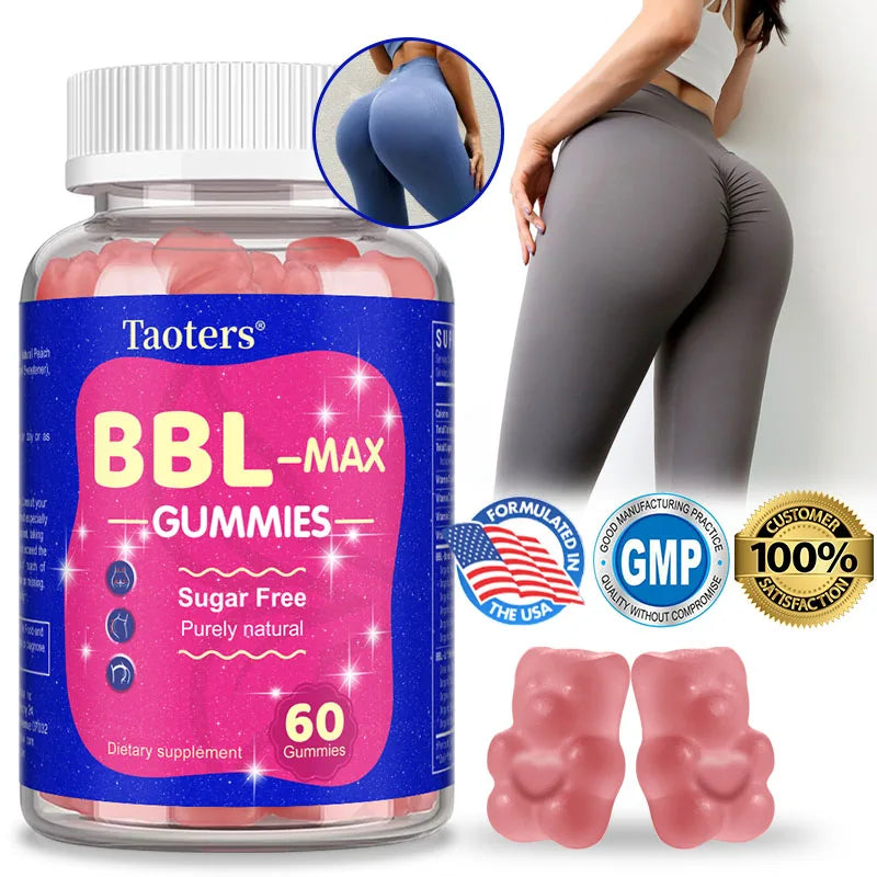 Breast Gummies for Women's Breast Development Breast Care Supports Hair Growth and Strength