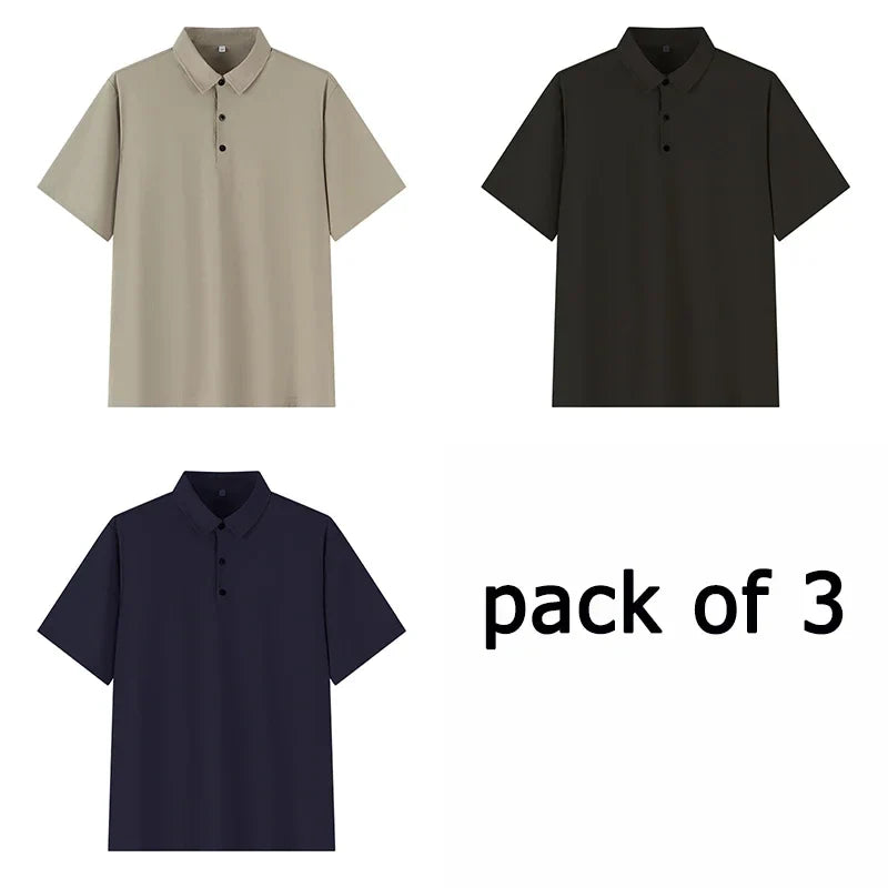 Big & Tall Polo Co. Oversized Short Sleeve Polo Shirt - 5XL to 7XL, Relaxed Fit for Ultimate Comfort (110-175kg)