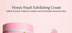 BIOAQUA Honey Peach Exfoliating Cream Facial Scrub Exfoliant Body Scrub Moisturizing Nourishing Exfoliator Skin Care Exfoliants
