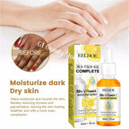 Dark Knuckles Fast Brighten Serum Elbows Hand Knuckle Brightening Serum Knee Black Skin Quickly Lighten Stains Remover Essence