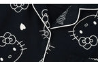 2Pcs/Set Hello Kitty Pajamas Anime Student Loungewear Kawaii Cute Girls Home Wear Shirt Shorts Set