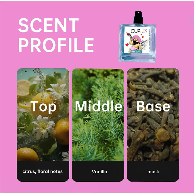 Cupid Hypnosis Perfume Original Long Lasting Pheromone Cologne Fragrances Eau De Parfum Plant Floral Scent Fresh духи женские