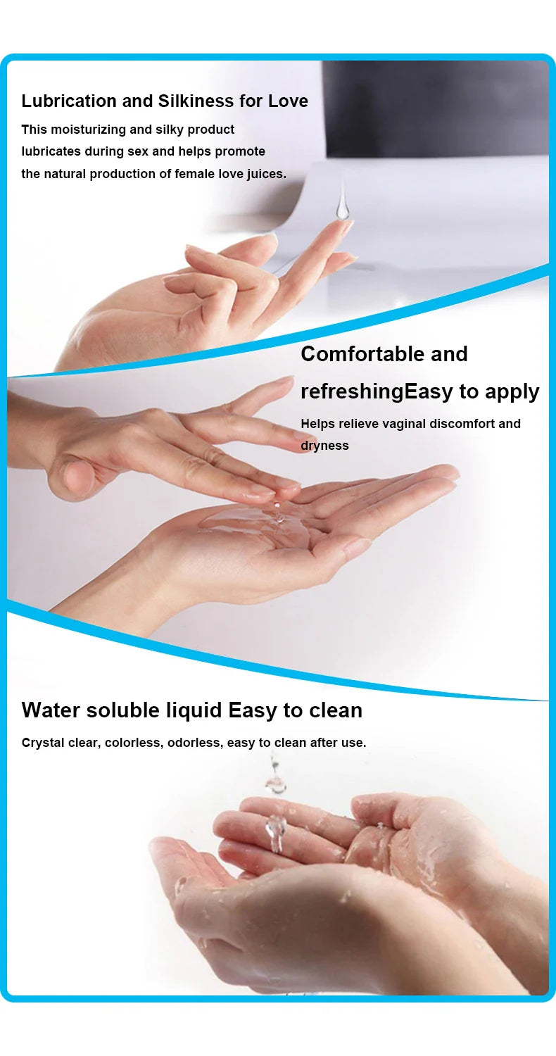 60ML Ice Hot Lubricant â€?Water-Based Formula for Anal Play, Sensual Ice and Heat Sensations with Sex Toys