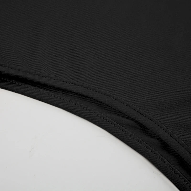 Darlingaga Casual Square Neck Fitness Summer Bodysuit Women Sleeveless Solid Basic One Piece Bodies Sporty Sexy Rompers Outfits