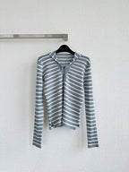 2025 new striped sweater for women