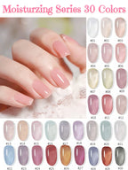 1-3pcs PSK 2025 New Whitening Purple Glass Beads Starry Crystal Nail Art Purple Glass Bead Cat Eye Gel Nail Polish Nail Supplies