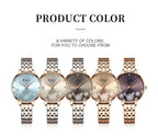 CURREN Brand Fashion Women Watches Stainless Steel Ultra Thin Quartz Watch Woman Romantic Clock Women's Watches Montre Femme