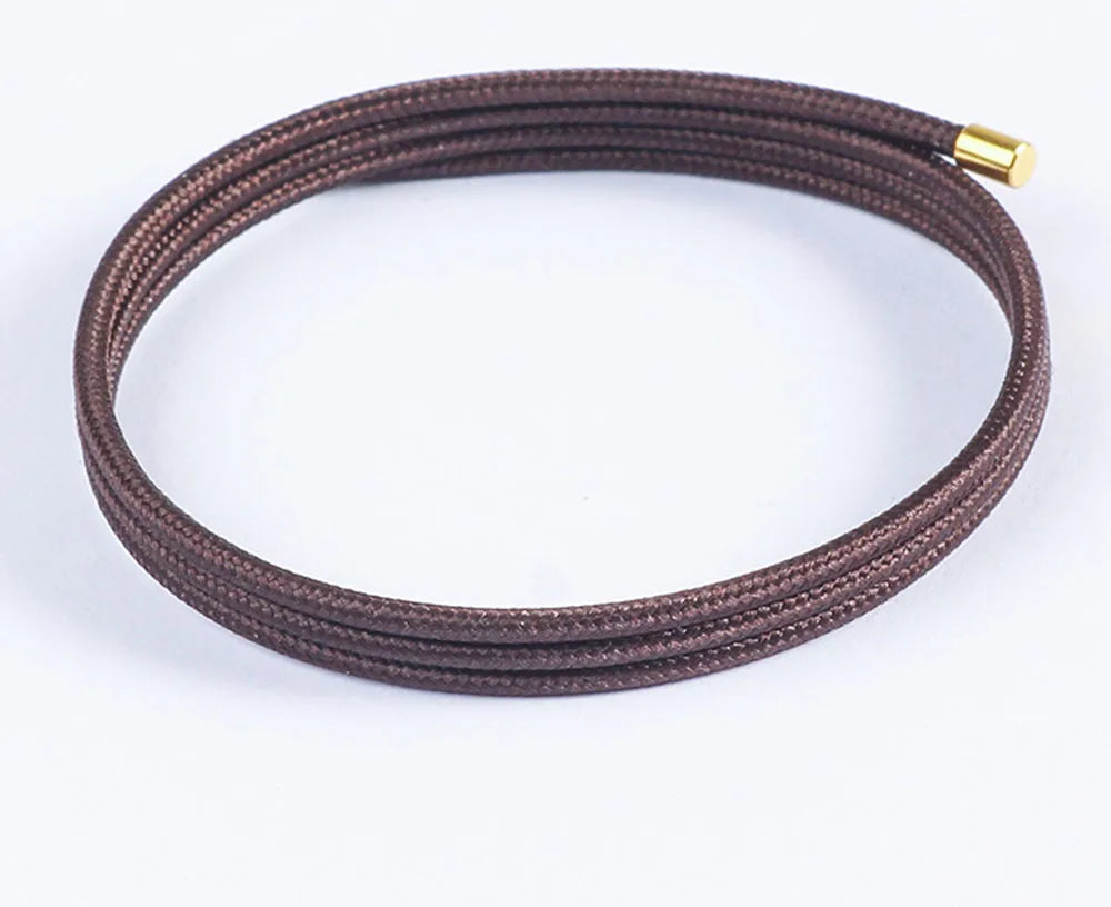 5pcs/Lot Multicolor Magnetic Rope 27cm 51cm 58cm Adjustable Magnet Milan Rope Bracelet  Necklace DIY Jewelry Making Accessories