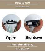 6-Piece Set BB Clip Tinsel Hair Metal Laser Gold Thread PET Laser Thread Highlighting Cross-Border Hair Accessories