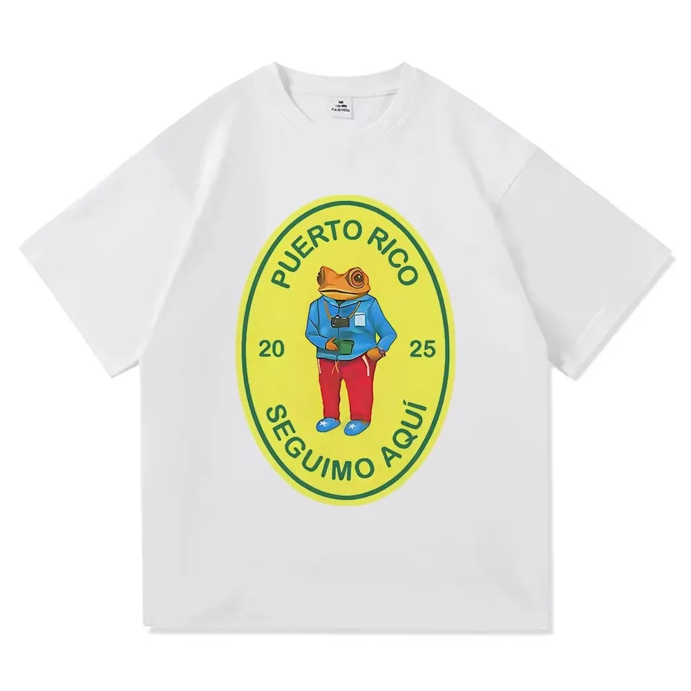 Bad Bunny T-shirts Graphic Harajuku Men women Tshirt Designer Harajuku Unisex Clothing