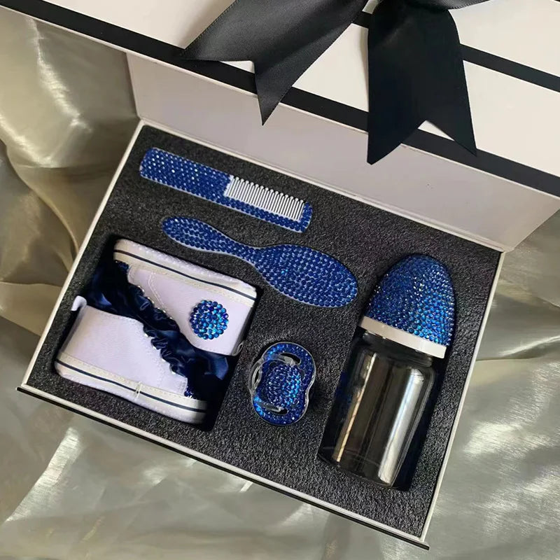 Baby Toddler Shoes Newborn Gift Set With Luxury Gift Box Packaging