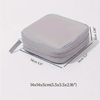 1pc Water-Resistant Feminine Product Pouch - Portable Period Kit Bag with Discreet Sanitary Napkin Storage, Menstrual Cup Pouch