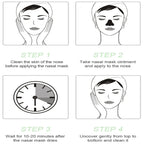 Blackhead Remover Mask Bamboo Charcoal Shrink Pores Acne Black Head Removal Cream Nose Cleansing Black Peel Off Masks Skin Care