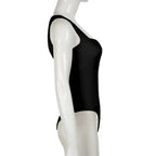Darlingaga Casual Square Neck Fitness Summer Bodysuit Women Sleeveless Solid Basic One Piece Bodies Sporty Sexy Rompers Outfits