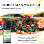 EUQEE 10ML Men's Fragrance Oil For Car Diffuser,Making Candle Leather Forest Pine Coffee Cake Cedarwood Bay Rum 1pcs/3pcs/6pcs