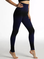 CUHAKCI Camouflage Printed Leggings Women Seamless Denim Sports High Waist Tights Workout Fitness Elastic Pants Stretch Jeggings