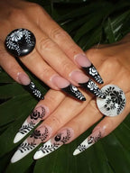 Black White Nail Art Stamping Polish 10ml 30 Colors Stamping Plates Polish Stamping Gel No Smudge Top Oil Colorful Nail Varnish