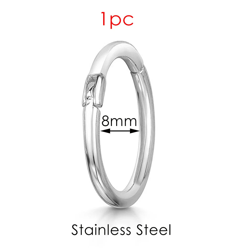 1PC Little Star Moon Snake Crystal Charms Pendant Helix Daith Earrings for Women Hanging Matching Piercing Lobe Tragus Jewelry