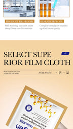 10PCS Collagen Anti Wrinkle Facial Mask Anti Aging Fade Fine Lines Firm Skin Moisturizing Brightening SkinCare Korean Cosmetics