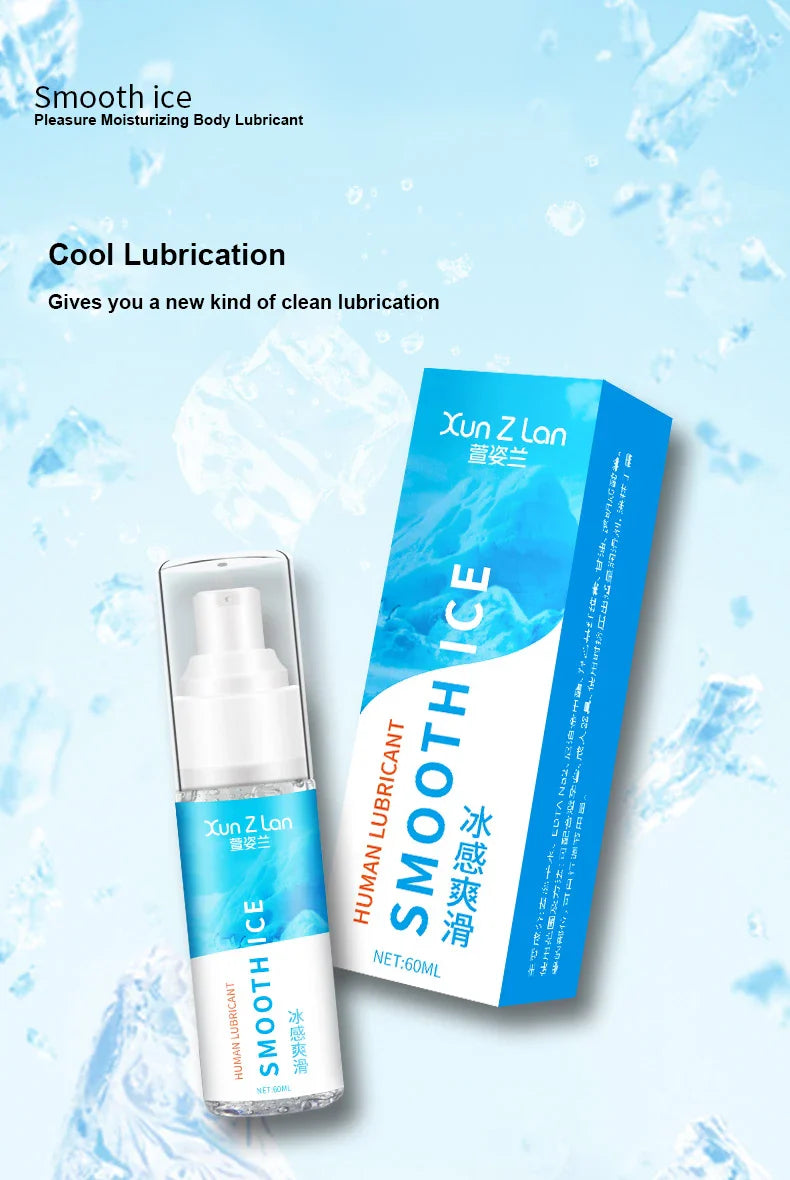60ML Ice Hot Lubricant â€?Water-Based Formula for Anal Play, Sensual Ice and Heat Sensations with Sex Toys
