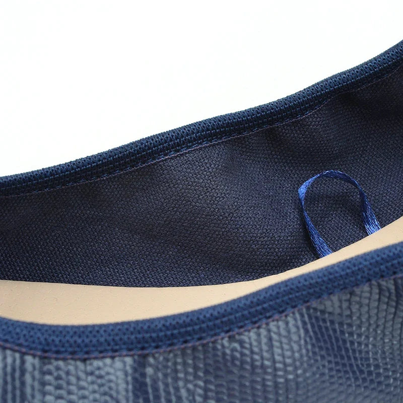 Cosysusy Women's Metallic Ballet Shoes, Casual Soft Sole Flat Shoes, Lightweight & Comfortable Slip On Shoes