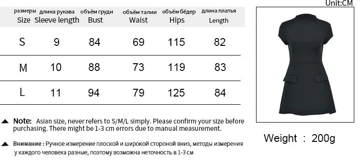 ALTGOTH Emo fashion sexy Mini Dress Women Streetwear Maxi Casual Elegant Party Basic Dresses 2024 New Alt Solid Casual Clubwear