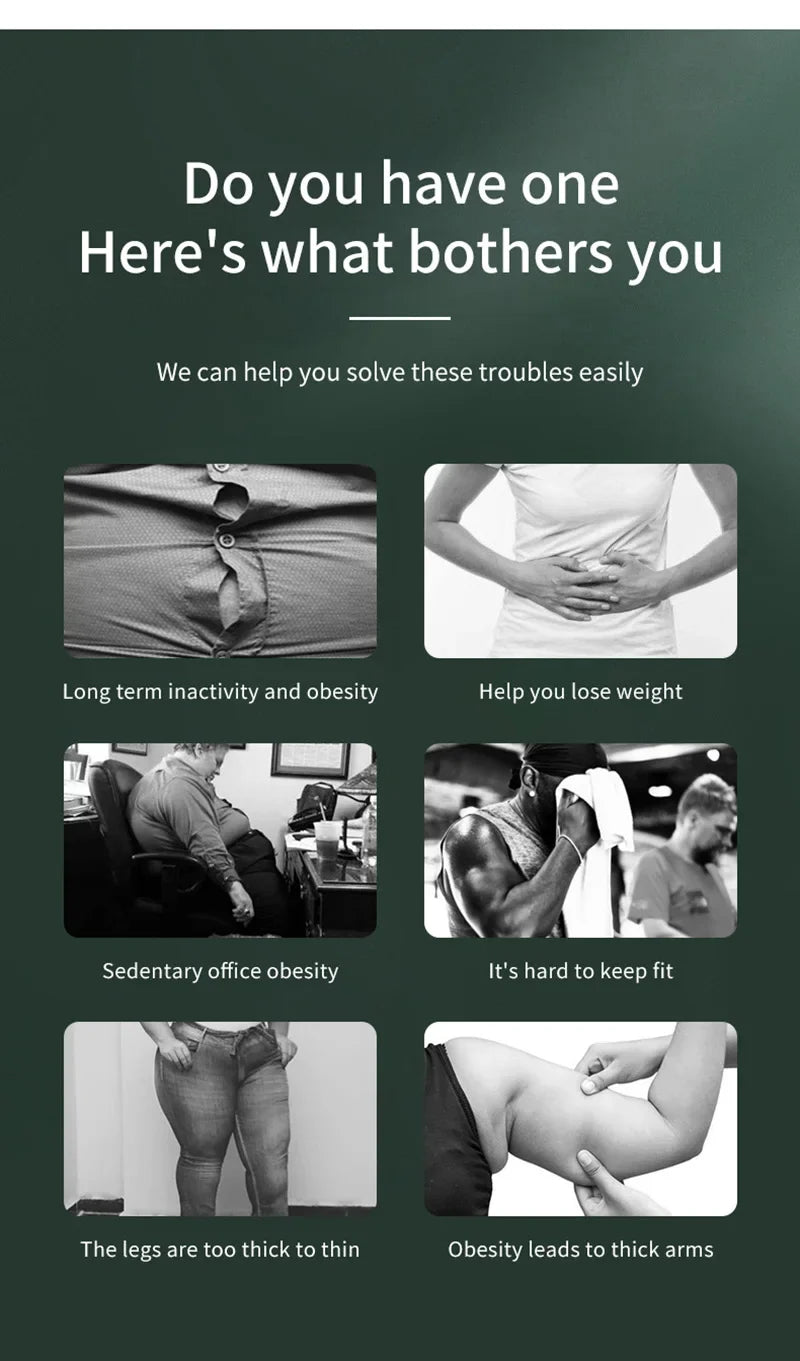 Abs Belt Abdominal Trainer EMS Muscle Stimulation Electric Exerciser Toning Belts For Leg Arm Workout Fitness Home Gym Equiment