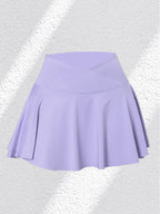 3Pack Dopamine Pockets Tennis Skirts for Women Fitness Skinny Pleated Skirt Outdoors Corset Pockets Shorts High V Waist