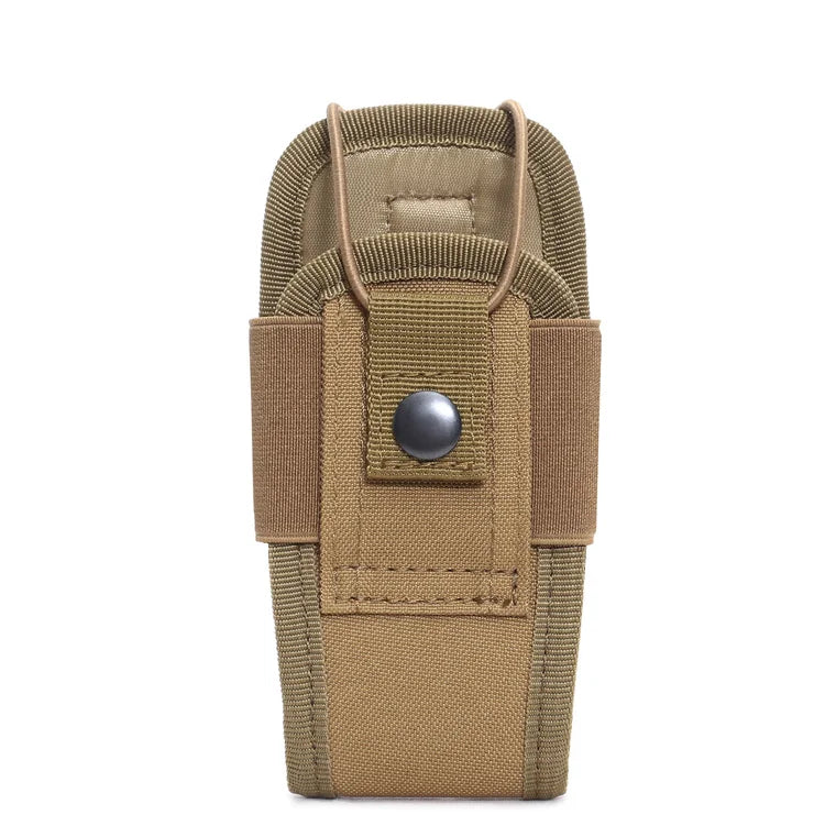 1pc Tactical Radio Walkie Talkie Pouch Magazine Waist Bag Holder Pack Airsoft Hunting Camping Interphone Holster Bag