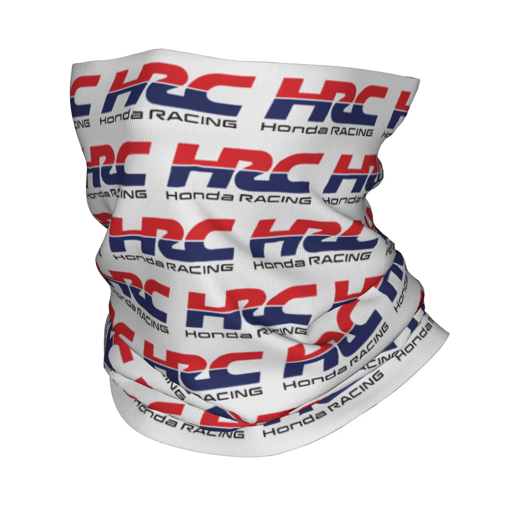 Custom H-Hondaes Motorcycle Rider Winter Headband Neck Warmer Women Men Ski Running Tube Scarf Moto Face Bandana Gaiter