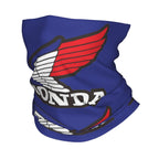 Custom H-Hondaes Motorcycle Rider Winter Headband Neck Warmer Women Men Ski Running Tube Scarf Moto Face Bandana Gaiter