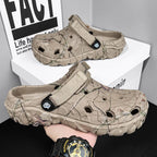 2024 Summer Men's Sandals New Home Garden Shoes Comfortable and Lightweight Men Slippers Non-Slip Soft Bottom Flip Flop Sandals