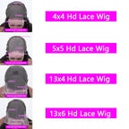 Chocolate Brown Lace Front Wig 13x6 Transparent HD Lace Frontal Wig 100% Colored Body Wave Human Hair Wigs 4x4 5x5 Preplucked