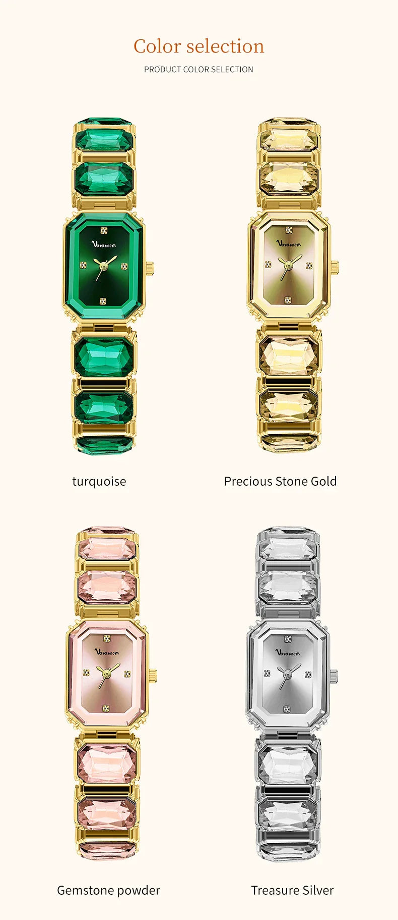 2025 New Women Watches Luxury Diamond Square Quartz Movement Stainless Steel Mesh Belt Original Gold Fashion Dress Women's Watch